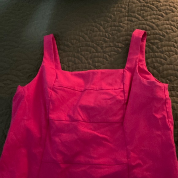 Hot Pink Bodycon Dress with matching jacket. - Picture 2 of 5